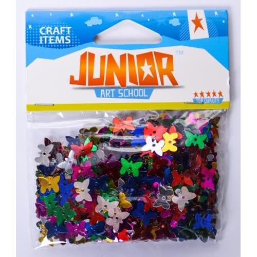 Craft Butterflies 11Mm-Assorted Clrs