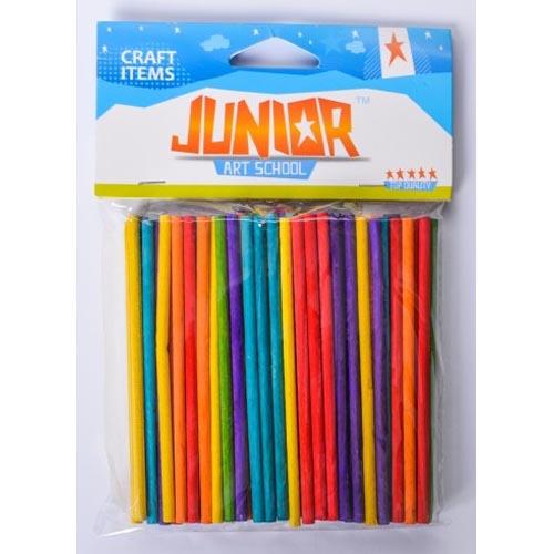 Craft Round Mini Wands - 80 Pcs