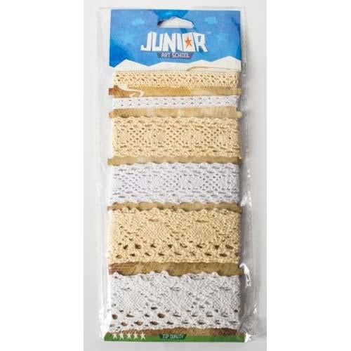Crafty Lace - Natural 500Mm 6Pcs