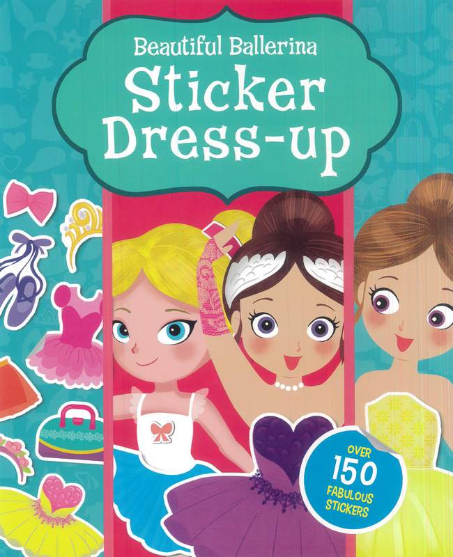 Beautiful Ballerina Stickers Dress-Up