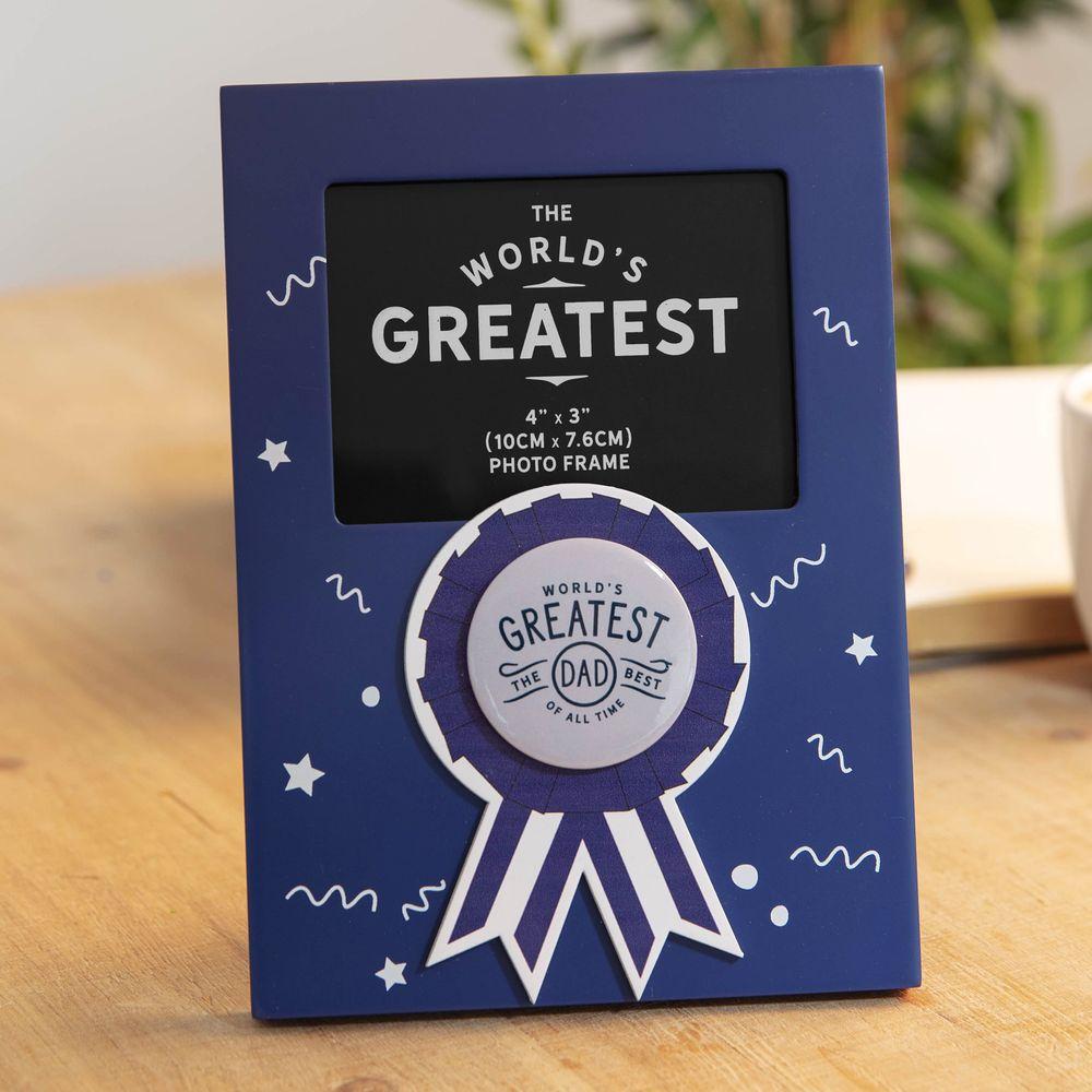 World Greatest Dad Frame 4X3