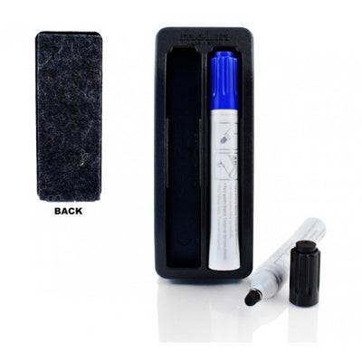 Molin Dry Wipe Markers X2 and eraser