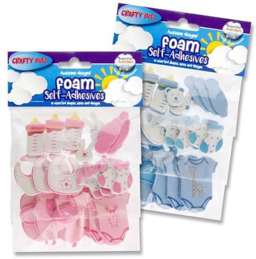 Foam Sticker 3D Baby Boy & Girl