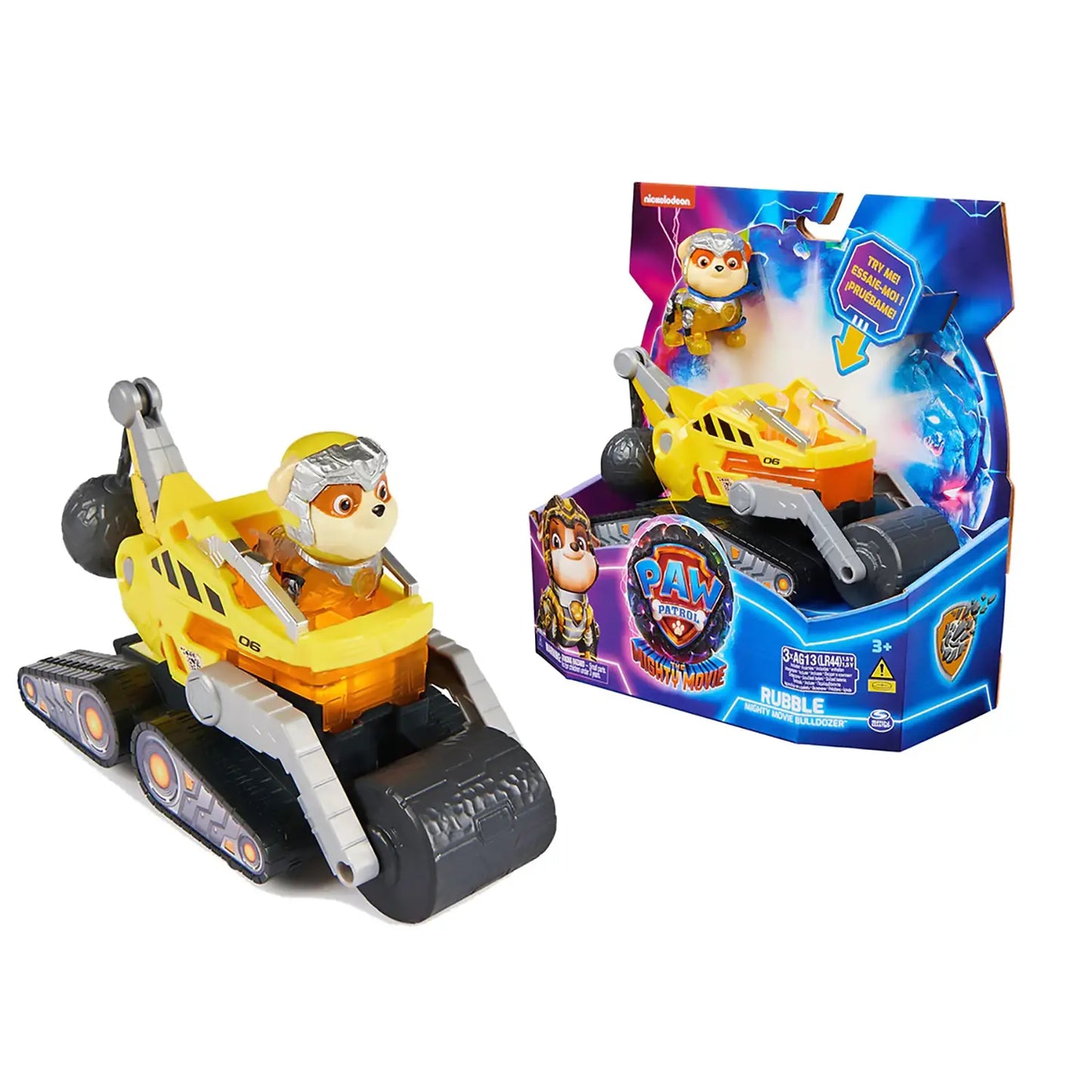 Paw Patrol The Mighty Movie - Construction Truck With Rubble