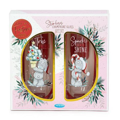 Me To You - Champagne Glass Gift Set