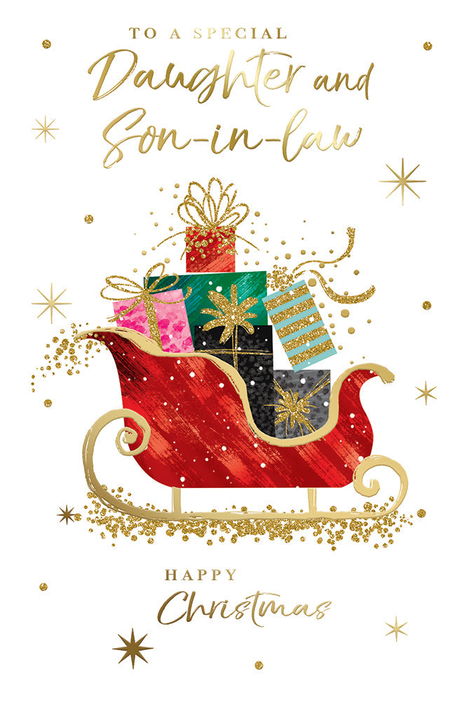 To A Special Daughter And Son-In-Law Happy Christmas