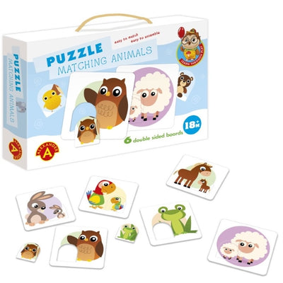 Puzzle Matching Animals