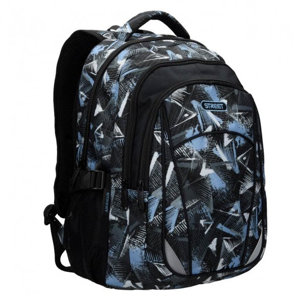 Street 2 Large Zip Backpack - Pepper Blue