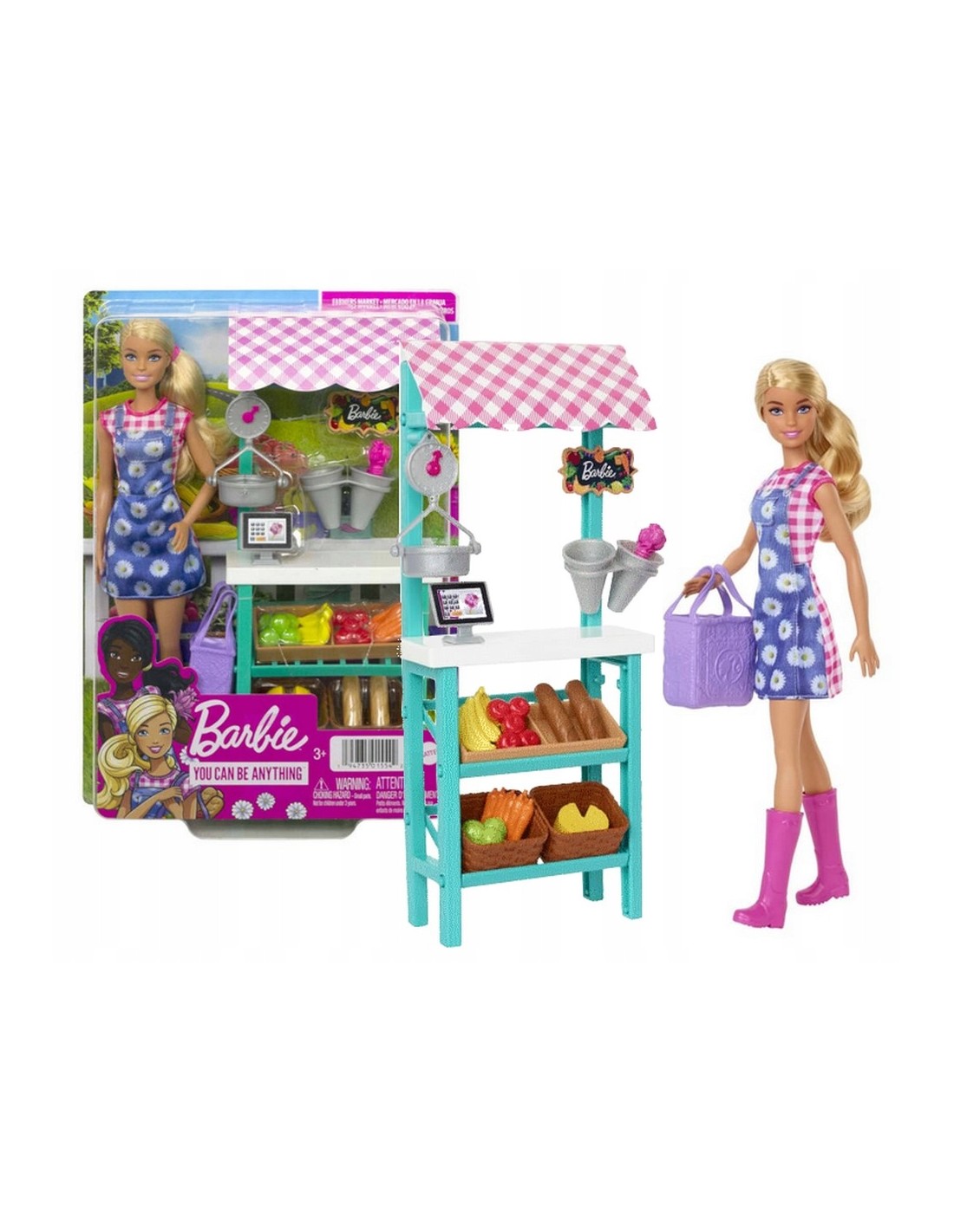 Barbie Farmers Market Playset Eduline Malta