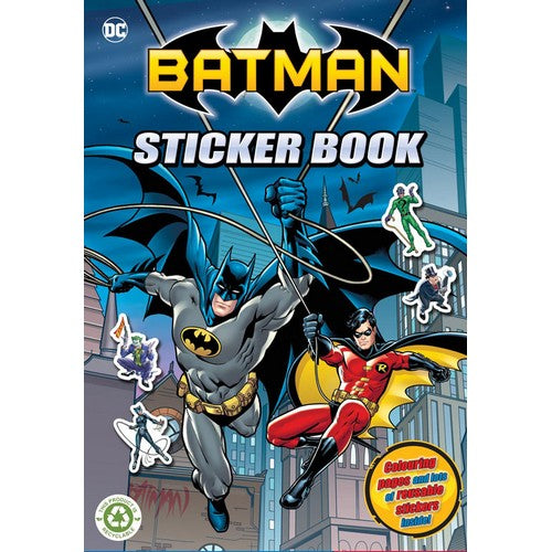 Batman Colour And Sticker Book