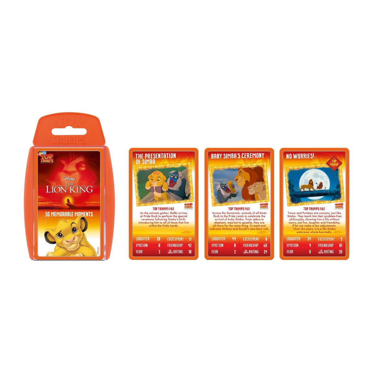 Top Trumps Card Game - The Lion King Edition