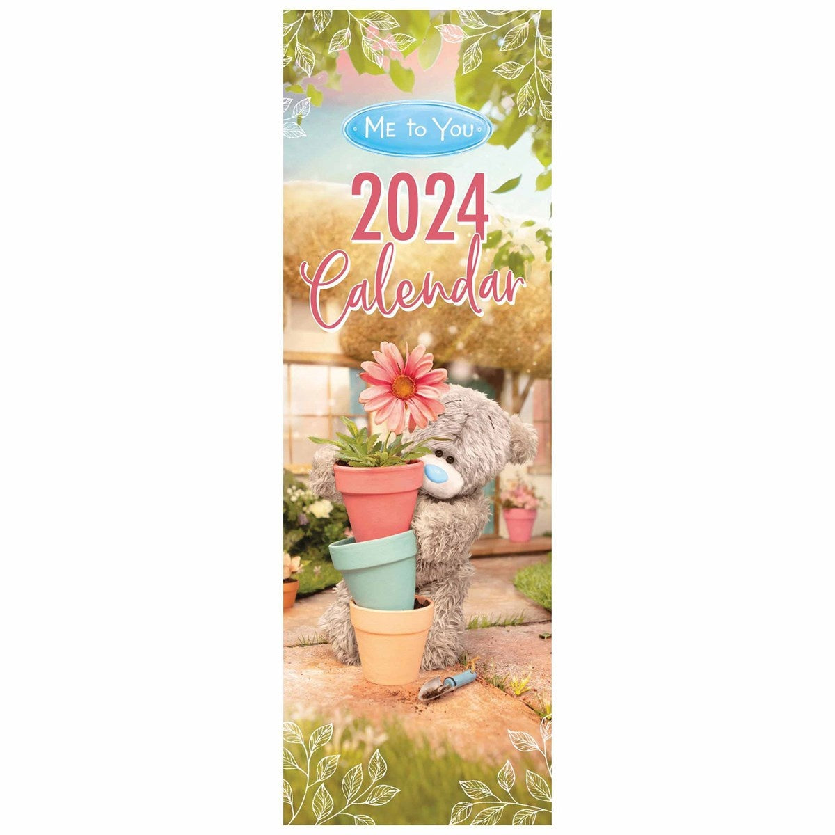 Me To You Photo Finish Slim Calendar 2024