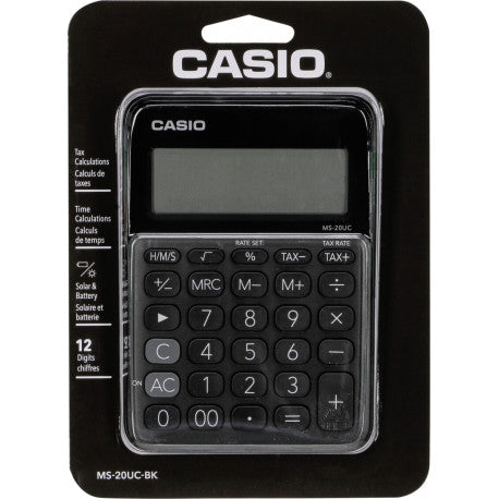 Casio 12 Digits - Black Colour
