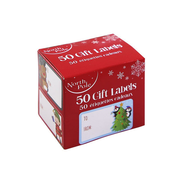 Christmas - X50 Gift Labels