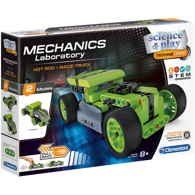 Science Mechanics Laboratory Hot Rod And Race Truck 8+