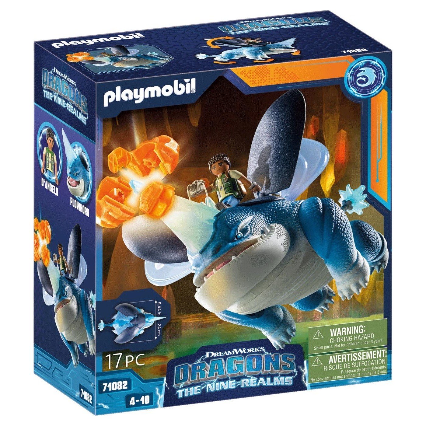 Dragons - The Nine Realms - Plowhorn 71082