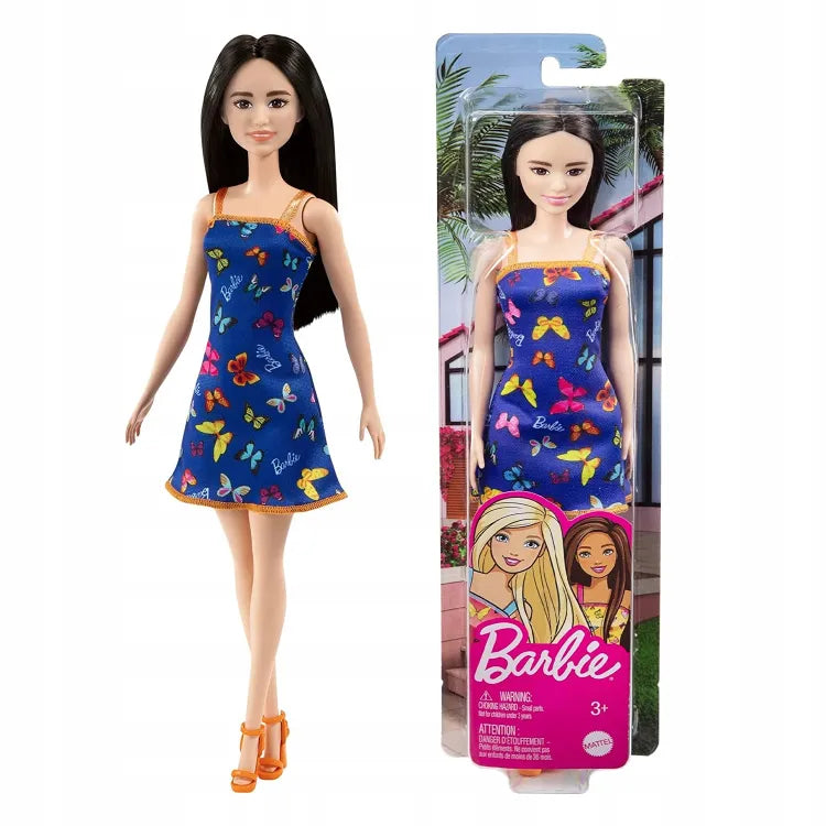 Barbie Doll Blue Butterfly Dress