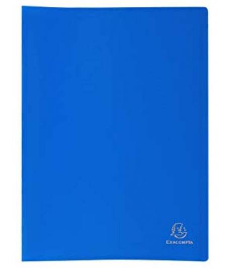 Display Book A4 - 80 Pockets 160 Views - Blue