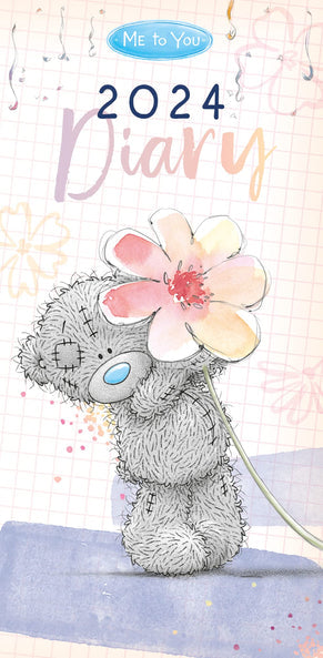 Me To You Classic Deluxe Slim Diary 2024 - One Week On One Page