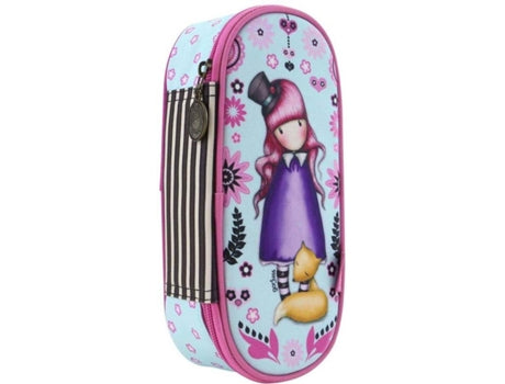 Oval Pencil Case With Zip Around