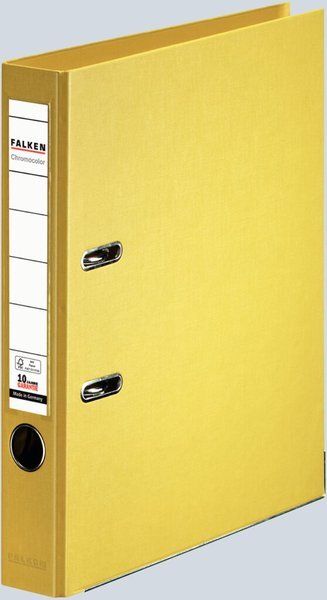 Lever Arch File A4 5Cm Yellow
