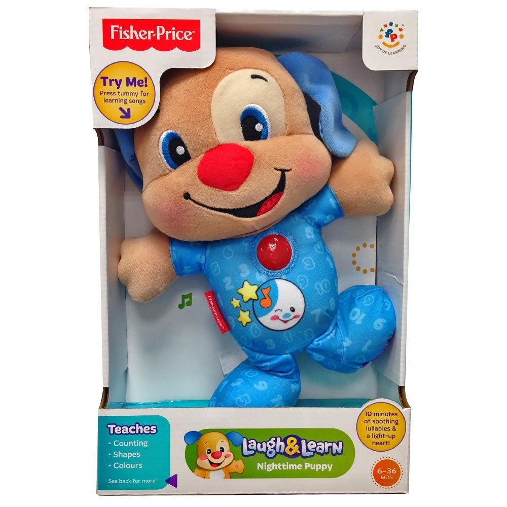 Fisher price laugh and clearance learn nighttime puppy