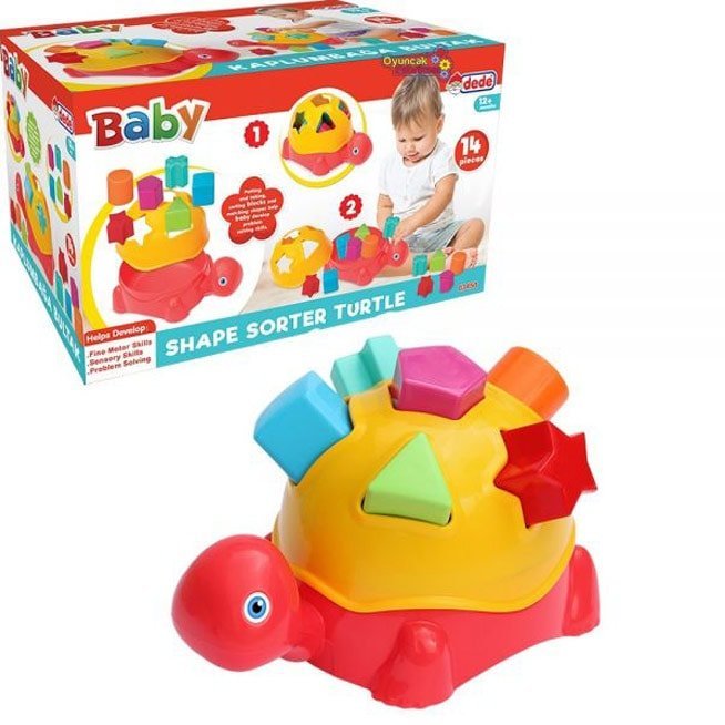Shape Sorter Turtle – Eduline Malta - Main Image