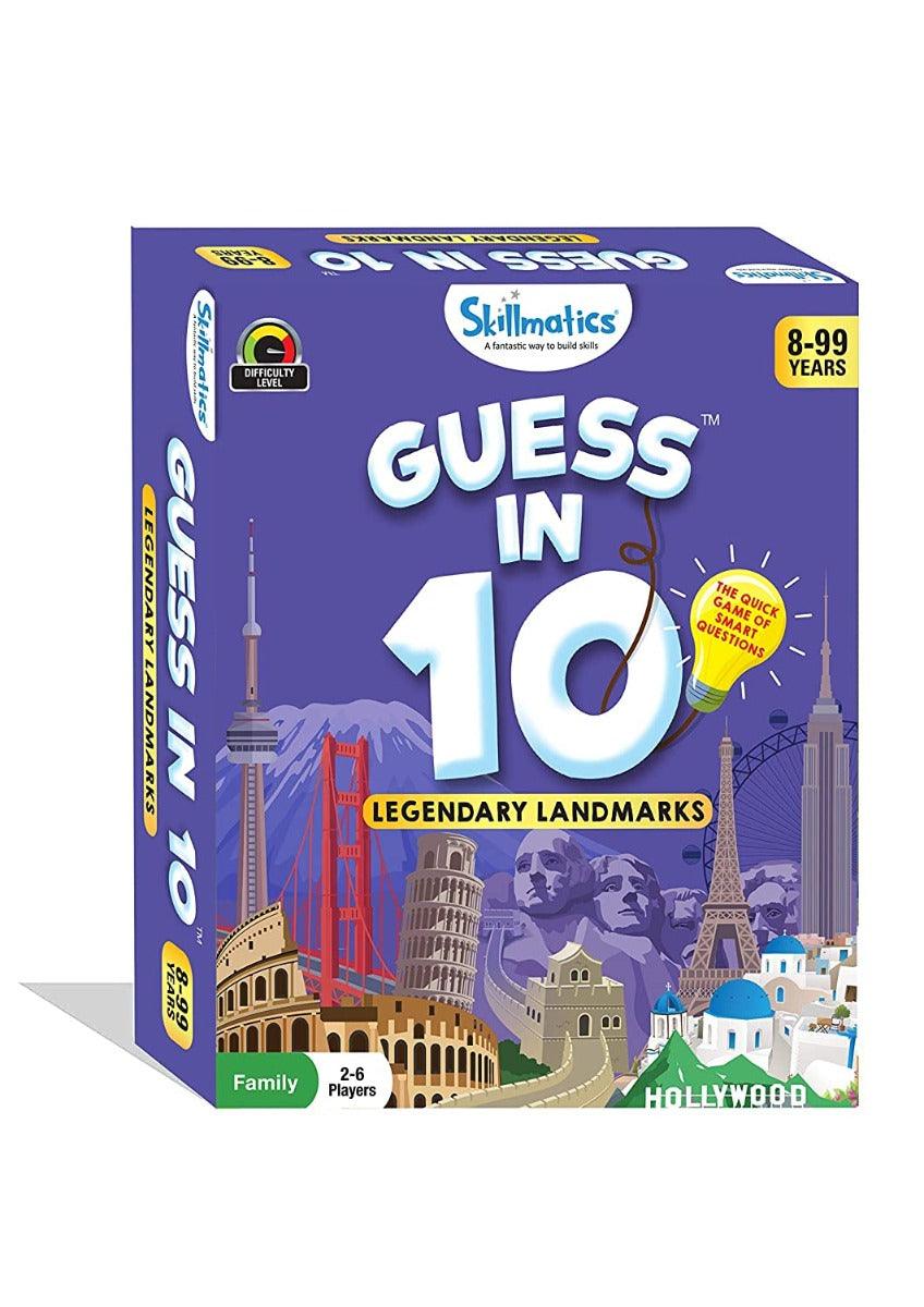 Guess In 10 Legendary Landmarks Card Game