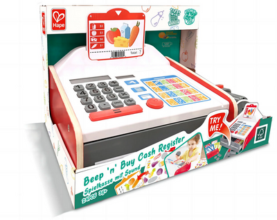 Hape Beep N Buy Toy Cash Register