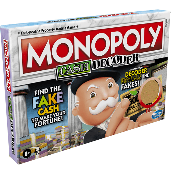 Monopoly - Cash Decoder Find The Fake Cash