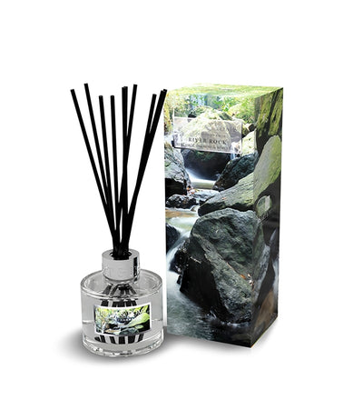Candle - Fragrance Diffuser River Rock Bergamot , Oakmoss & White Musk