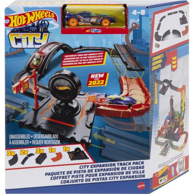 Hot Wheels City Expansion Track  X10 Pcs Set