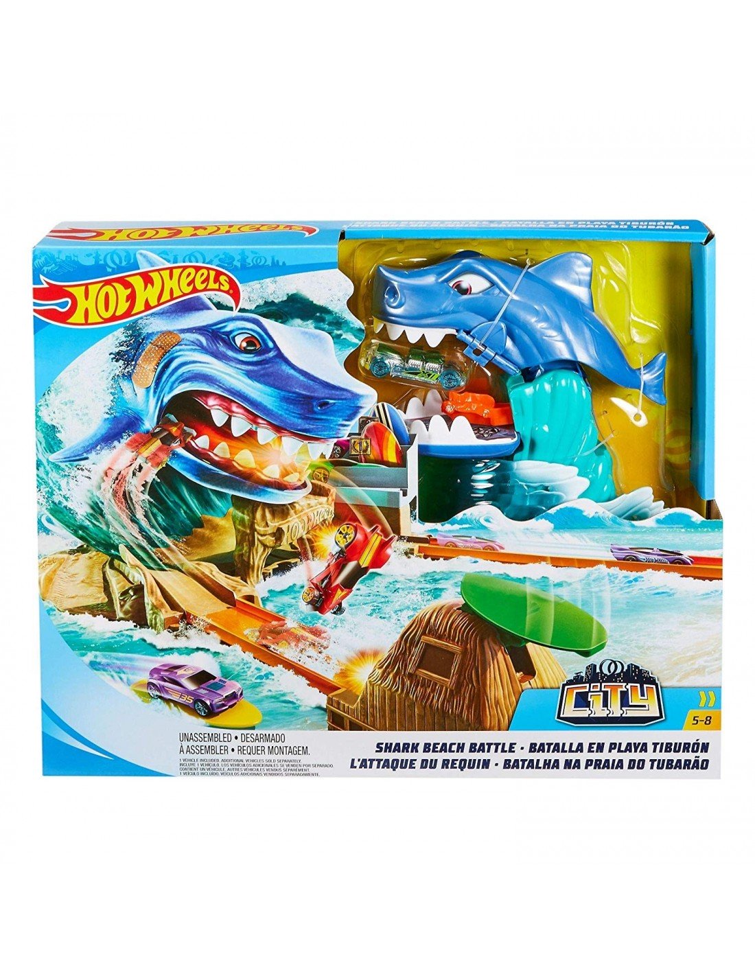 Shark beach battle hot hot sale wheels