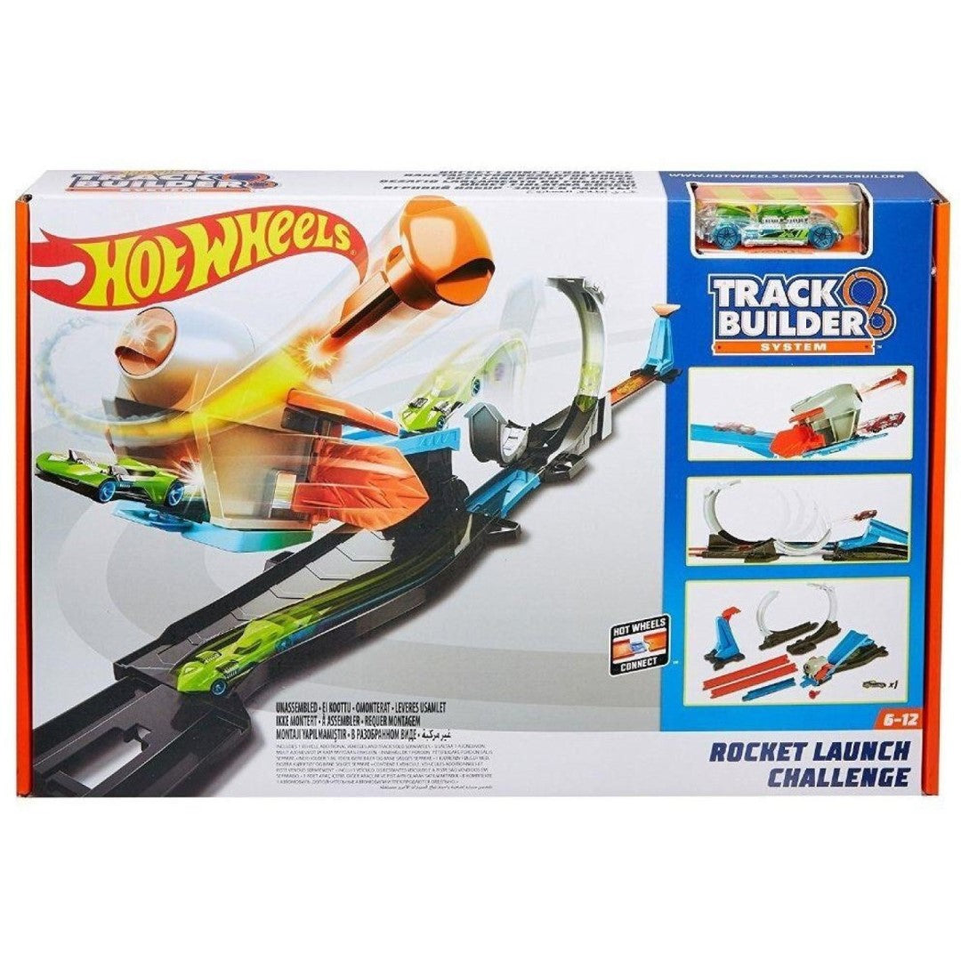 Hot Wheels Track Builder System Rocket Launch Challenge