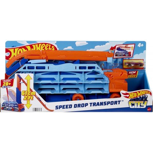 Hot Wheels Speed Drop Transport 61Cm