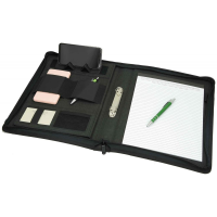 Portfolio Black 2 Ring With Handle