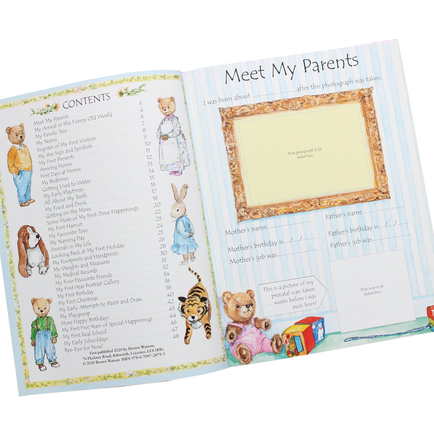 My Baby Book A First Five Year Diary