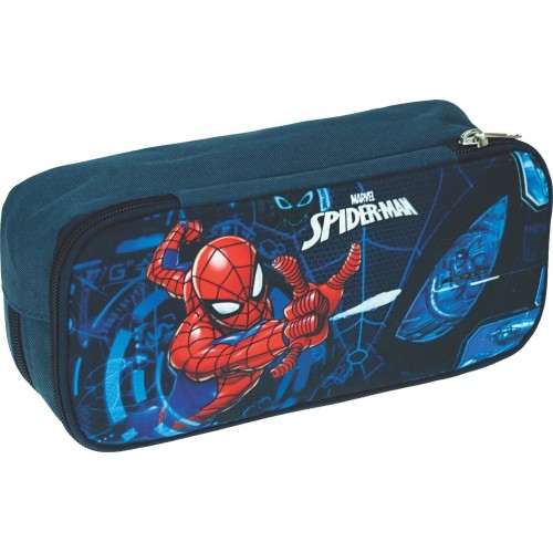 Spider Man Pencil Case 2 Zip