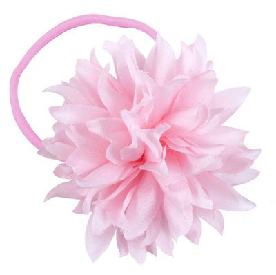 Pink Poppy Hair Rubber Band