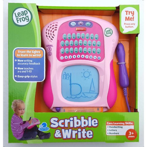 Leapfrog scribble and sales write pink