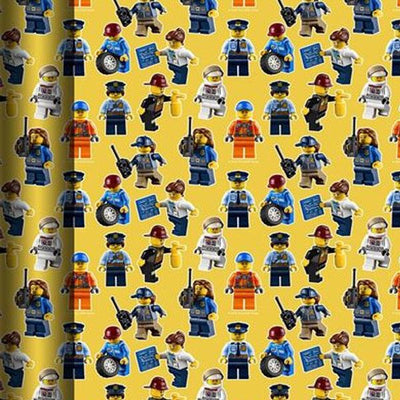 Lego Wrapping Paper 1 Roll X2Mtrs