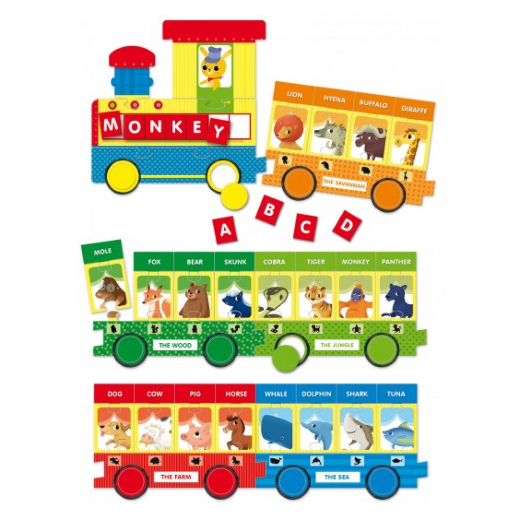 The Little Train Of Animals