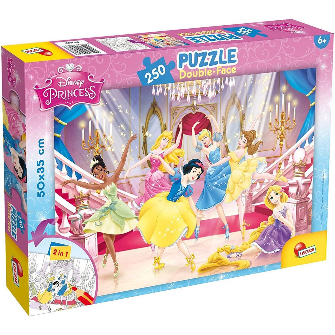 Double-Sided Puzzle Princess 250Pcs
