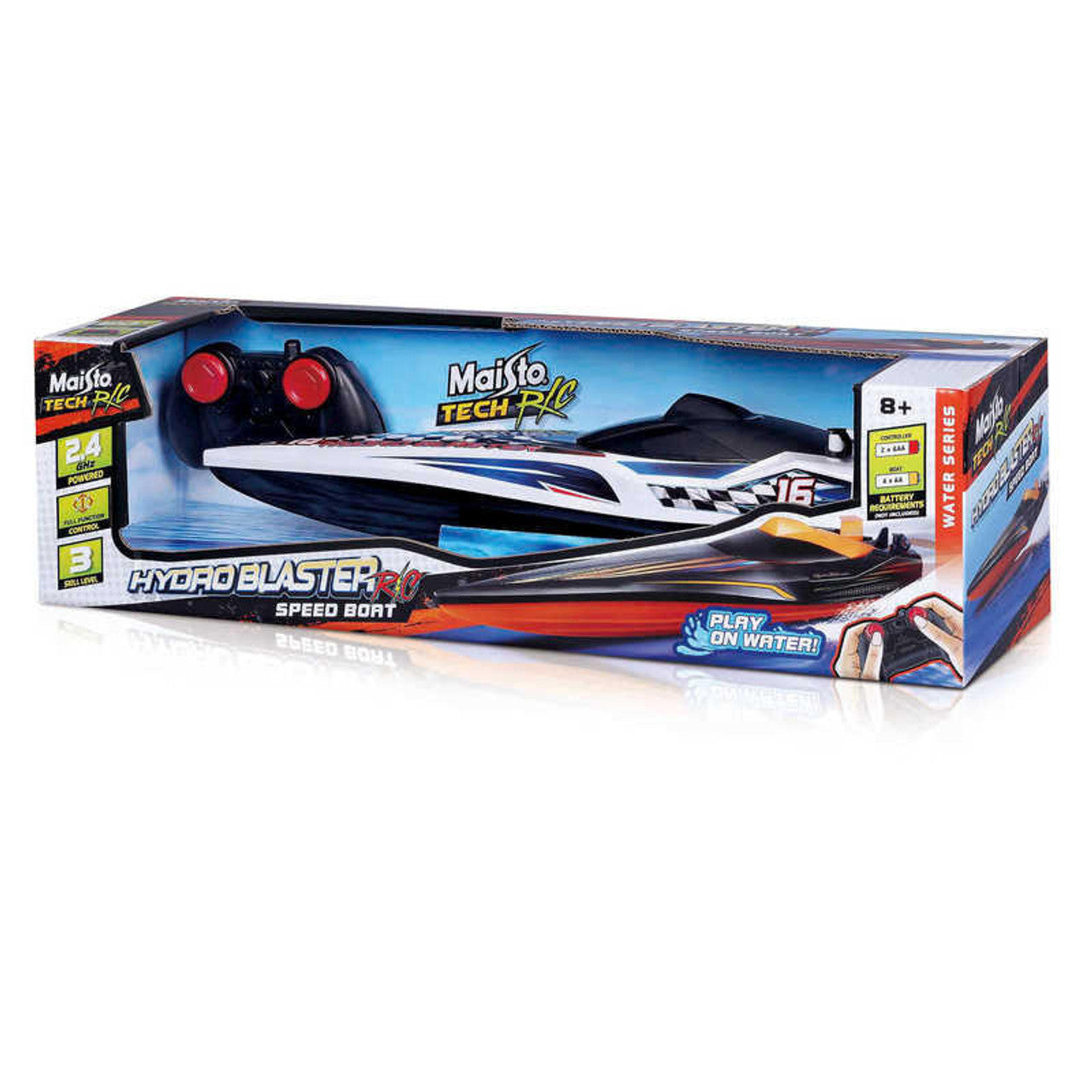 Remote Boat Hydro Blaster - White