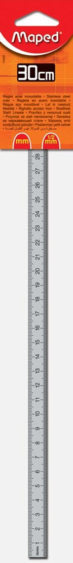 Metal Ruler 30Cm