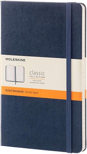 Notebook Plain Saphire Blue Hard A5