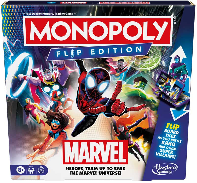 Monopoly Flip Edition: Marvel