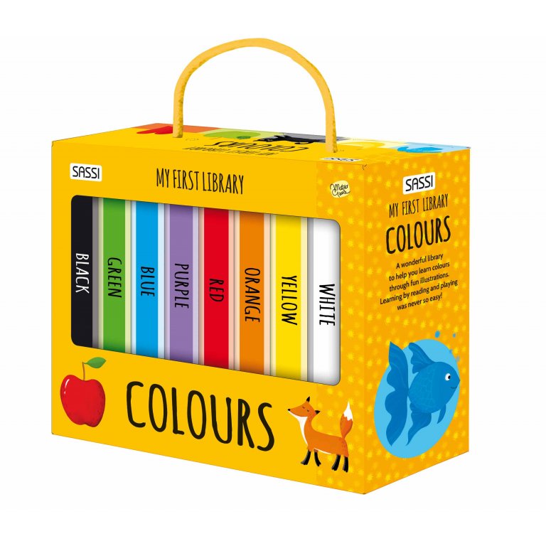 My First Library Of Colours - X8 Books