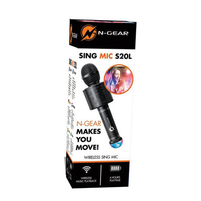 Sing Mic S20 Bluetooth Karaoke Disco Microphone