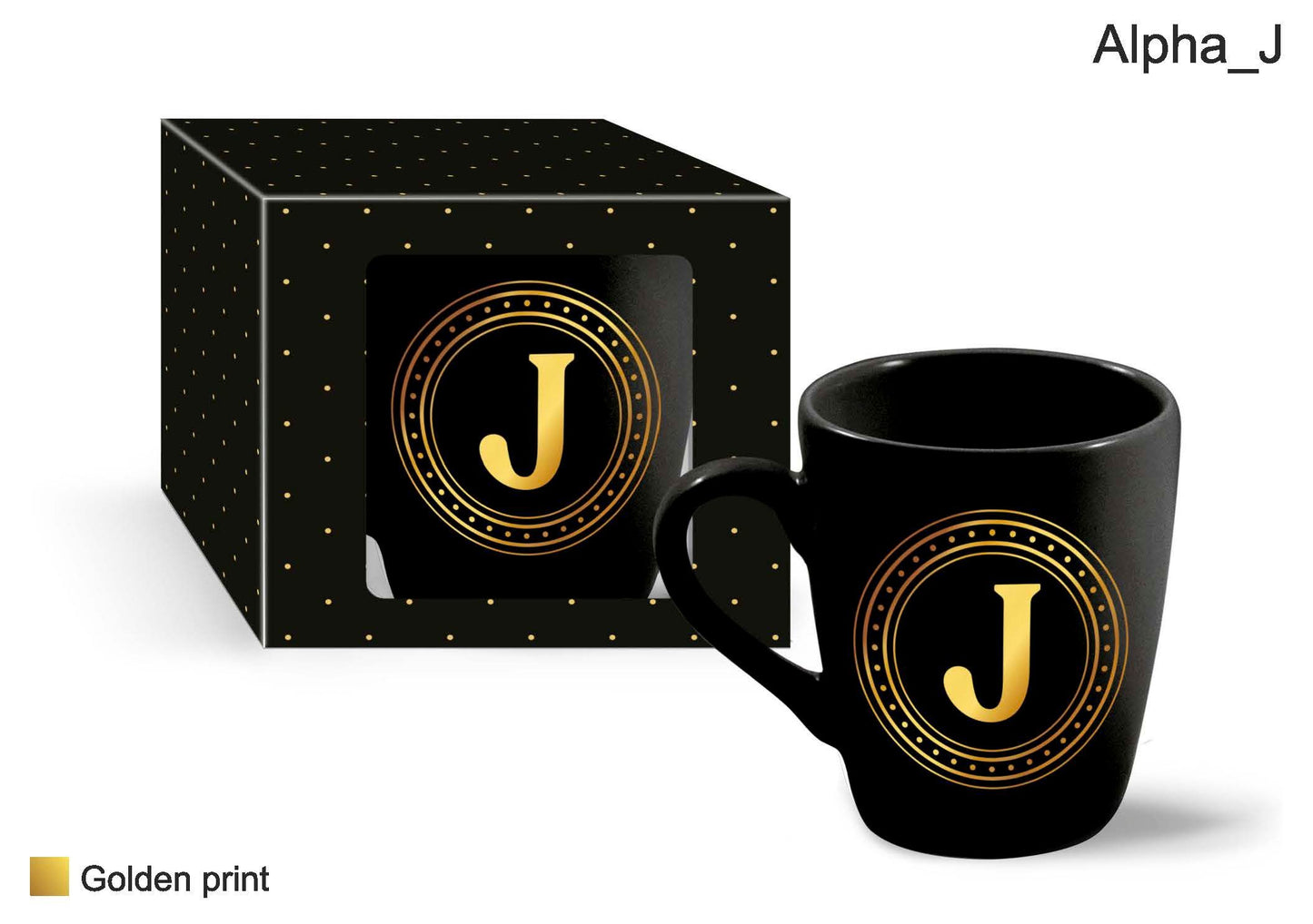 Mug Letter J